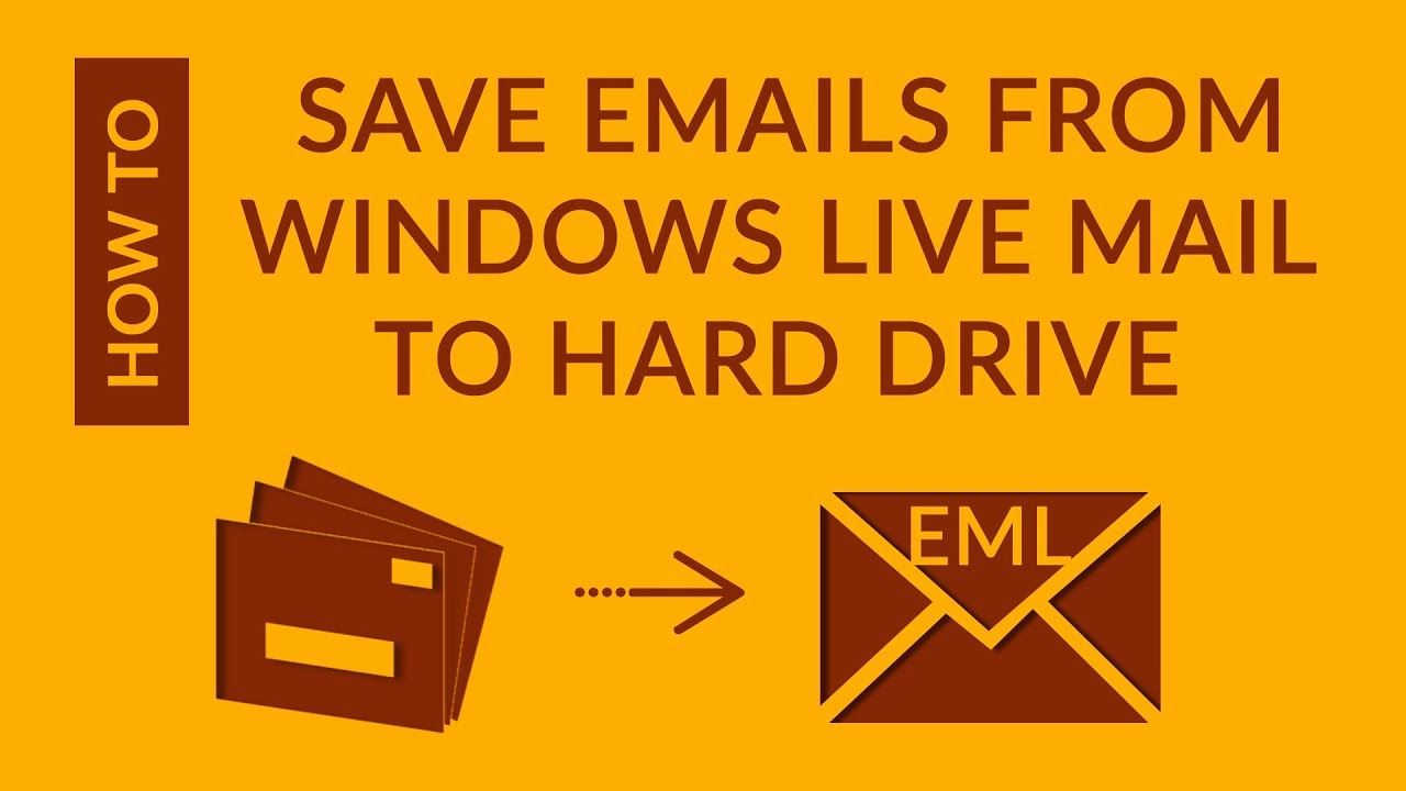 Backup Windows Live Mail To External Hard Drive With Free Methods