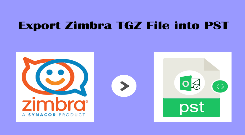 Export Zimbra TGZ File into PST