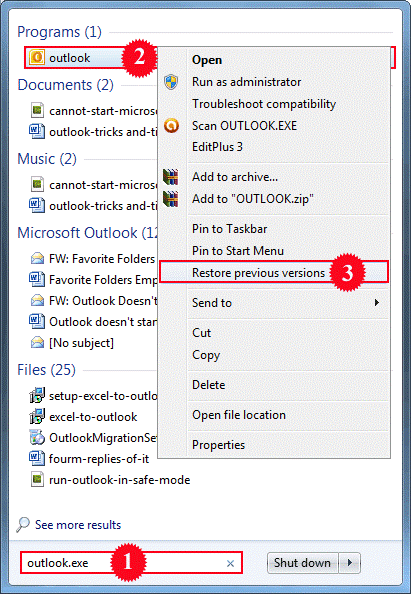 cannot start microsoft outlook set of folders cannot start microsoft outlook set of folders