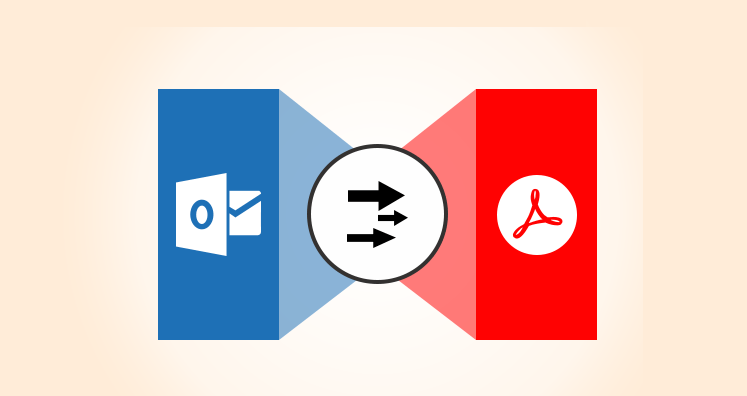outlook pst to pdf
